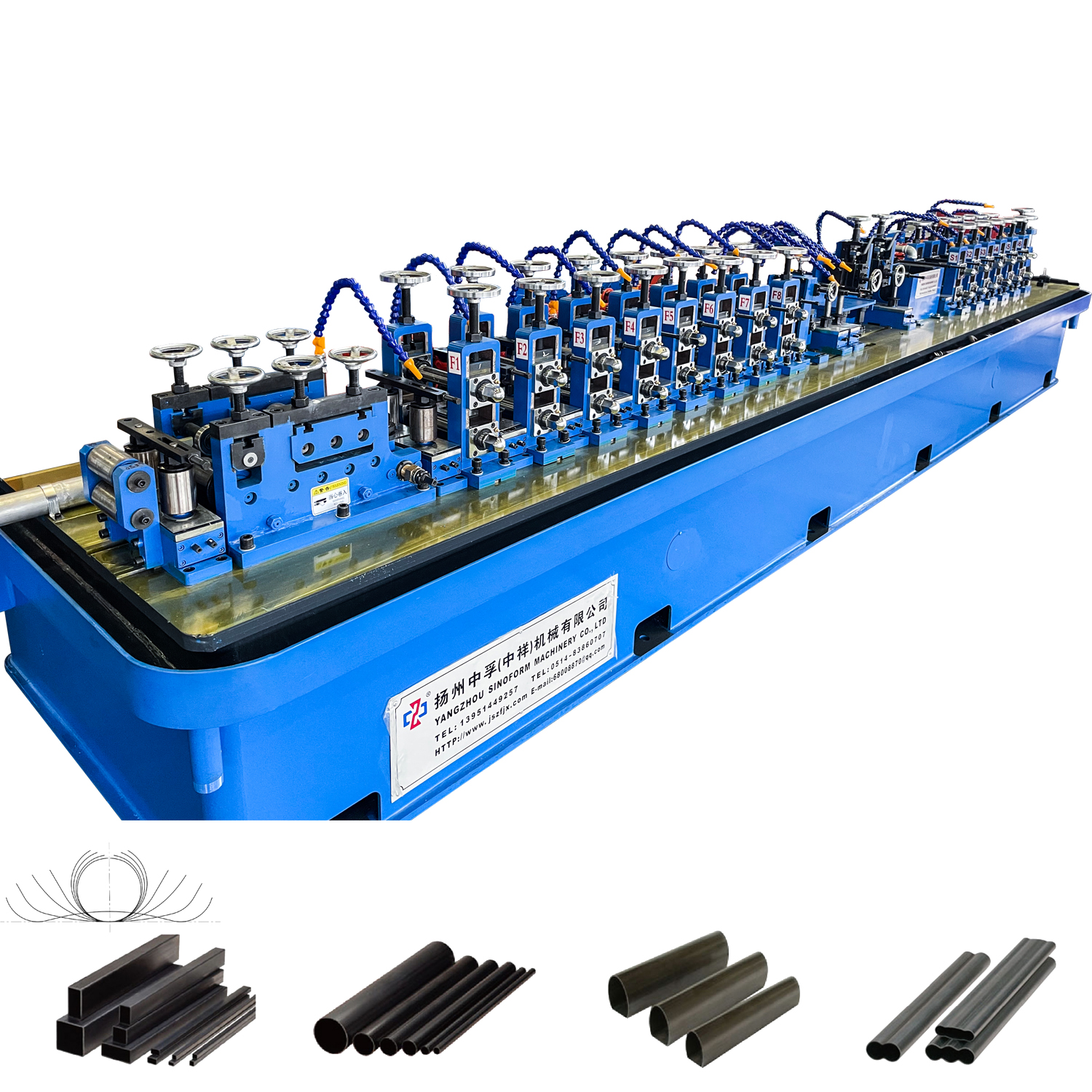 HG16 Yüksek Hassasiyetli Boru Yapma Makinesi